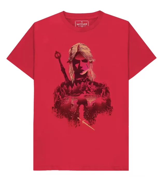 T-Shirt Witcher - Ciri and Crones