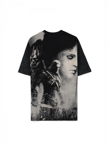 T-Shirt The Witcher 3 - Geralt & Ciri