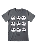 T-shirt Nightmare Before Christmas - Many Faces