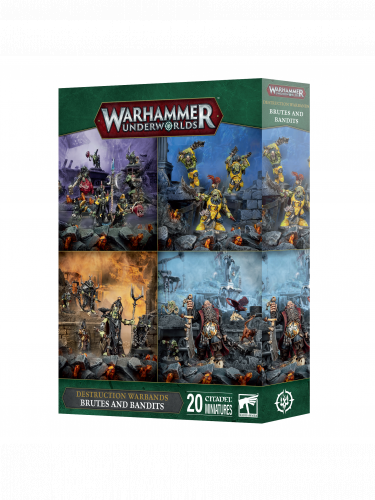 Brettspiel Warhammer Underworlds - Brutes and Bandits (20 Figuren) (Erweiterung)