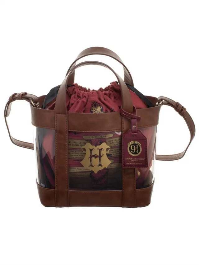 Tasche Harry Potter - Transparent + Turnbeutel