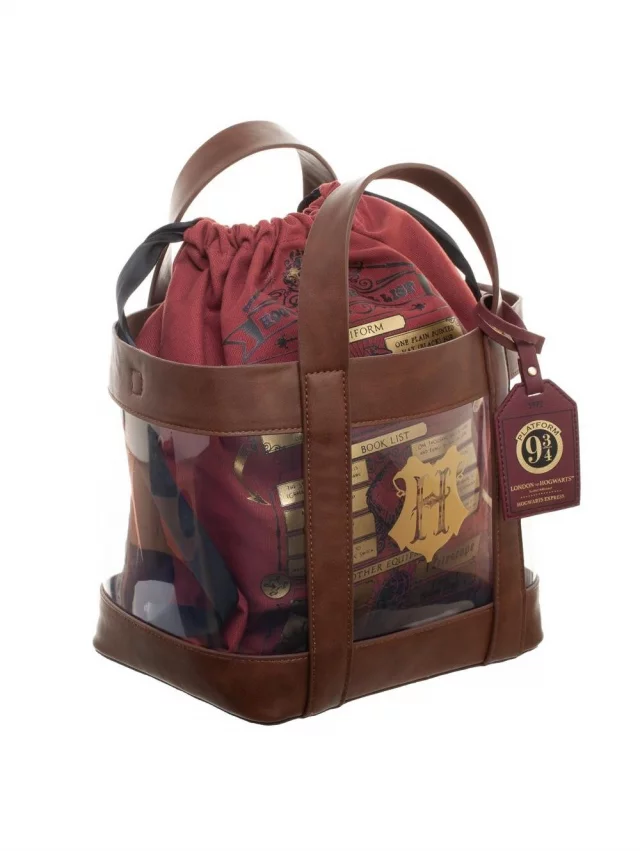 Tasche Harry Potter - Transparent + Turnbeutel