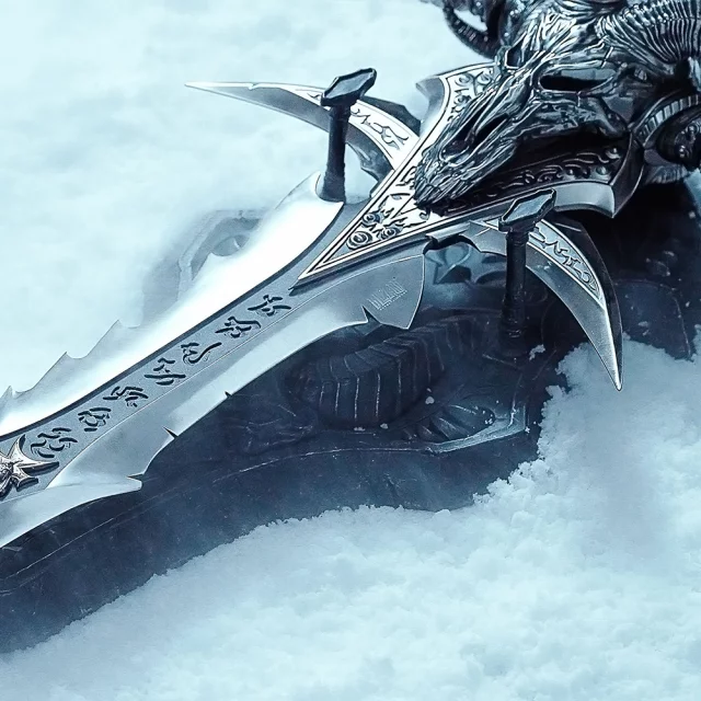 Replik World of Warcraft - Frostmourne Wall Mount (Wandhalterung) - Schwert
