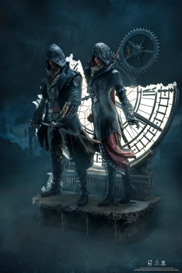 Statue Assassin's Creed - Jacob & Evie Frye 1:4 Scale Statue (PureArts) - Assassins Creed