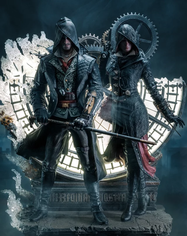 Statue Assassin's Creed - Jacob & Evie Frye 1:4 Scale Statue (PureArts) - Figuren
