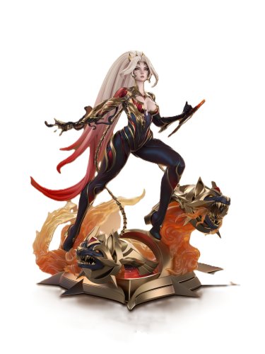 Statue League of Legends - Immortalized Legend Kai'Sa 1/6 Scale Statue (PureArts)