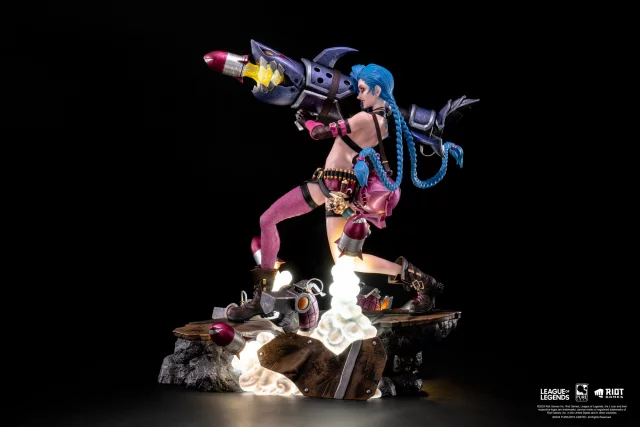 Statue League of Legends - Jinx 1/6 Scale Statue (PureArts) - Figuren