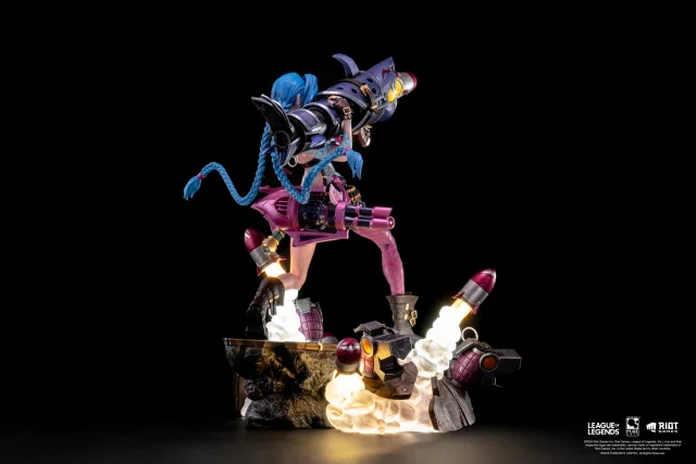 Statue League of Legends - Jinx 1/6 Scale Statue (PureArts) - Stück limitiert