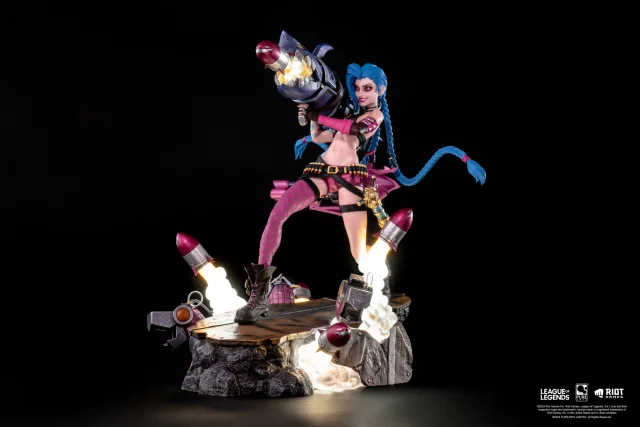 Statue League of Legends - Jinx 1/6 Scale Statue (PureArts) - Figuren