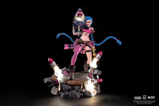 Statue League of Legends - Jinx 1/6 Scale Statue (PureArts) - Arcane