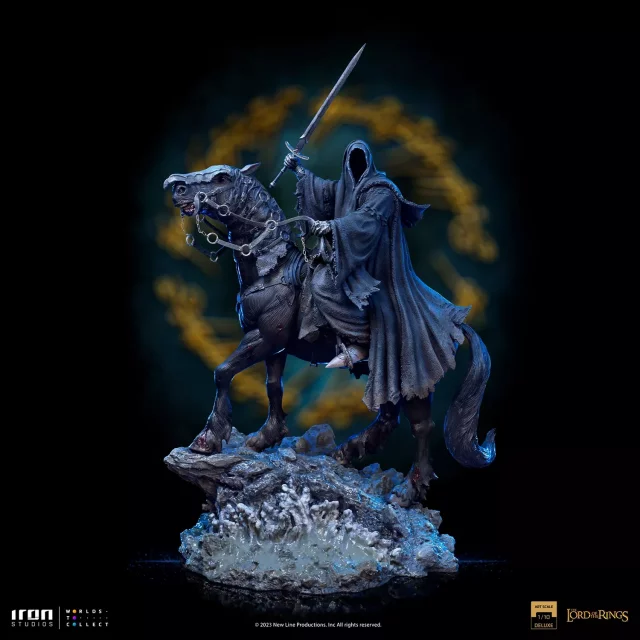 Statue Lord of the Rings - Nazgul on Horse Deluxe Art Scale 1/10 (Iron Studios) - Figuren