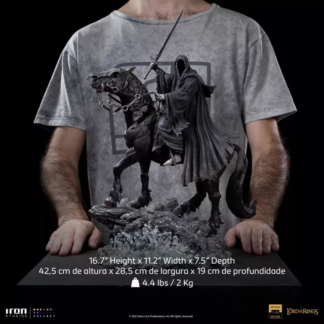 Statue Lord of the Rings - Nazgul on Horse Deluxe Art Scale 1/10 (Iron Studios) - Figuren