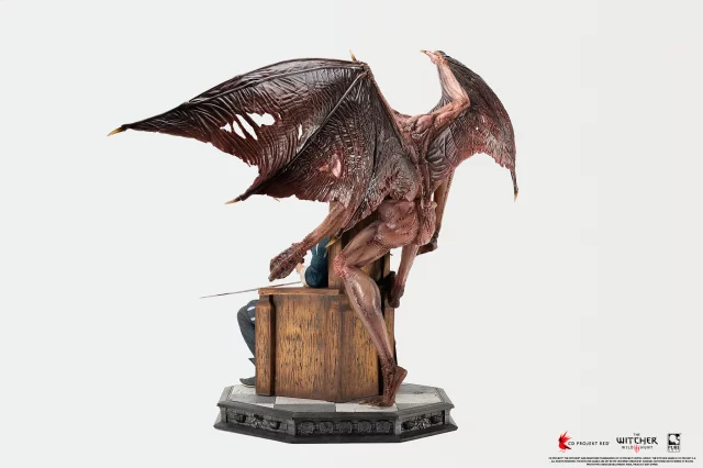 Statue The Witcher - Geralt 1/4 Scale Deluxe Statue (PureArts) (beschädigte Verpackung) - Beschädigte Verpackung