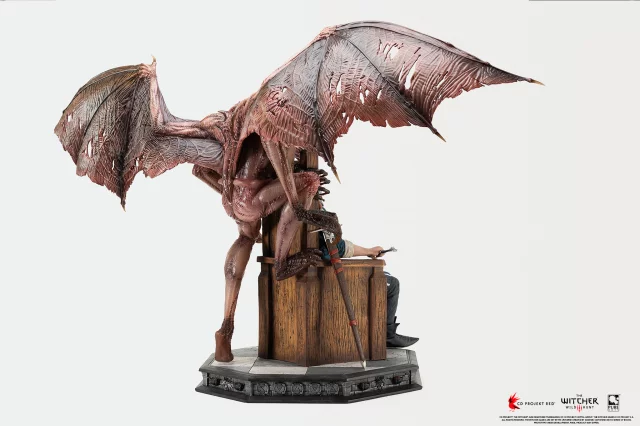 Statue The Witcher - Geralt 1/4 Scale Deluxe Statue (PureArts) (beschädigte Verpackung) - Stück limitiert