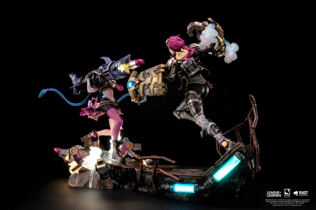 Vorteilhaftes Set Statue League of Legends - Jinx & Vi 1/6 Scale Statue (PureArts) - Stück limitiert