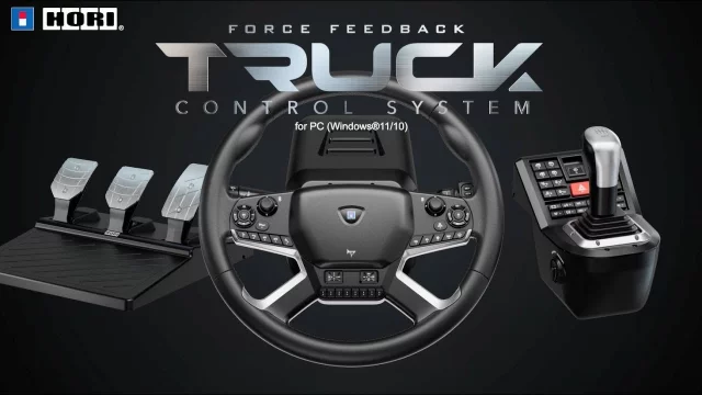 HORI Force Feedback Truck Control System for PC (Windows 11/10)