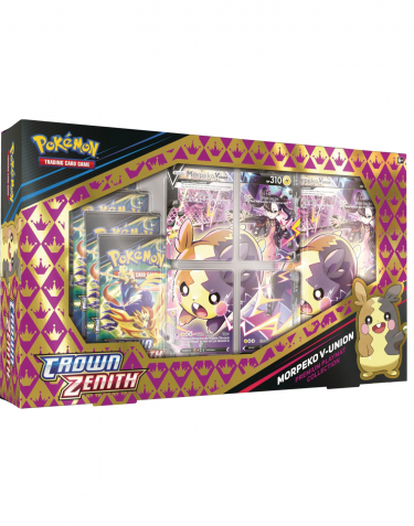 Kartenspiel Pokémon TCG: Crown Zenith - Morpeko V-UNION Premium Playmat Collection (ENGLISCHE VERSION)