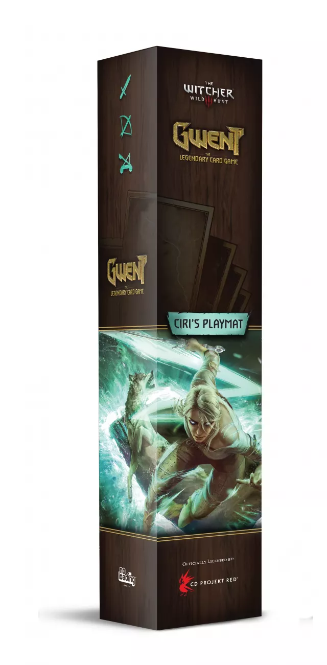Vorteilhaftes Set: Spielmatte Gwint - Geralt + Ciri - The Witcher