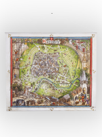 Wallscroll Kingdom Come: Deliverance II - Karte von Kuttenberg