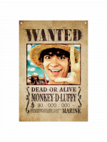 Flagge One Piece - Wanted Law & Kid