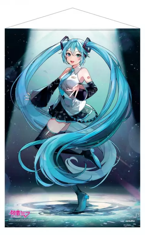 Wallscroll Vocaloid - Hatsune Miku On Top of the World - Stoffposter