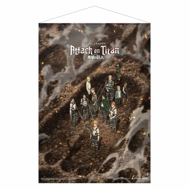 Wandposter Attack on Titan - Die letzte Staffel - Poster