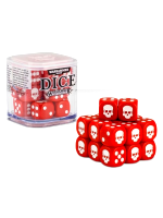 Würfel Warhammer Dice Cube (20 Stck), sechsseitig - rot