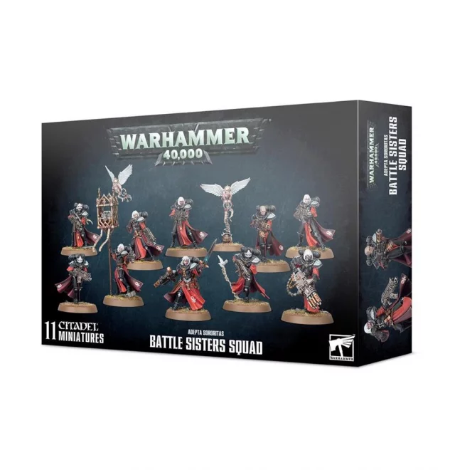 W40k: ADEPTA SORORITAS: Battle Sister Squad (11 Figuren) - Warhammer