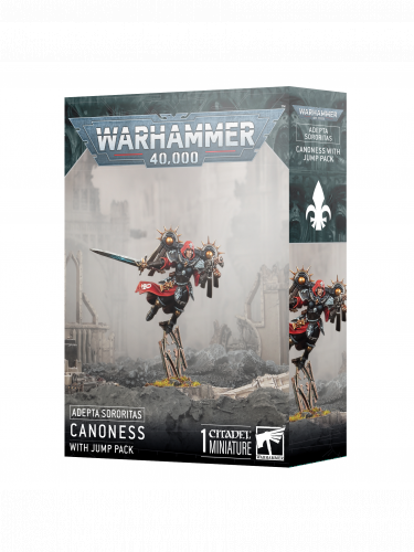 W40k: Adepta Sororitas - Canoness With Jump Pack (1 Figur)