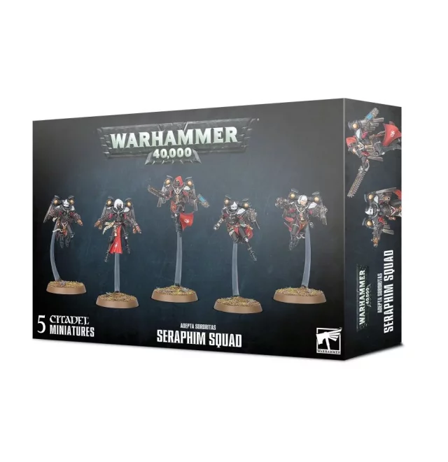 W40k: ADEPTA SORORITAS - Seraphim Squad (5 Figuren) - Warhammer