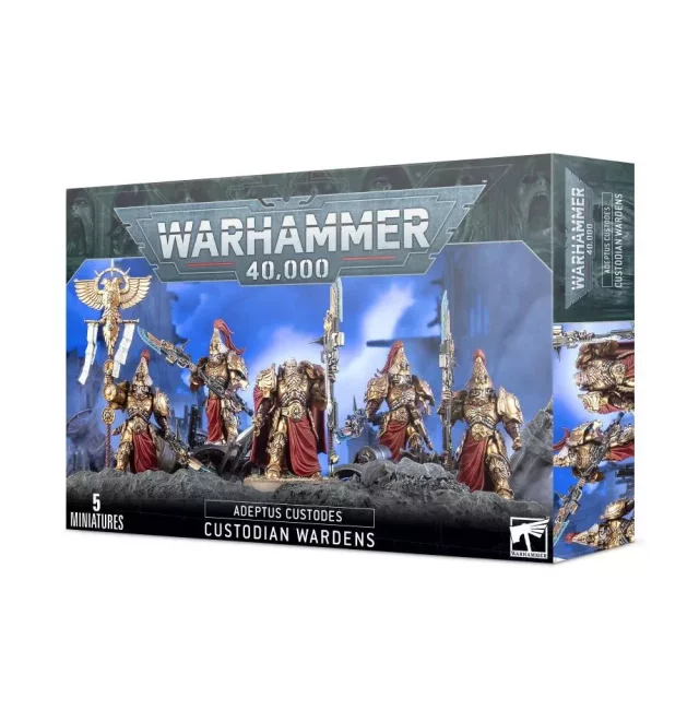 W40k: Adeptus Custodes - Custodian Wardens (5 figuren) - Warhammer