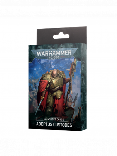 W40k: Adeptus Custodes Datacards (2024)