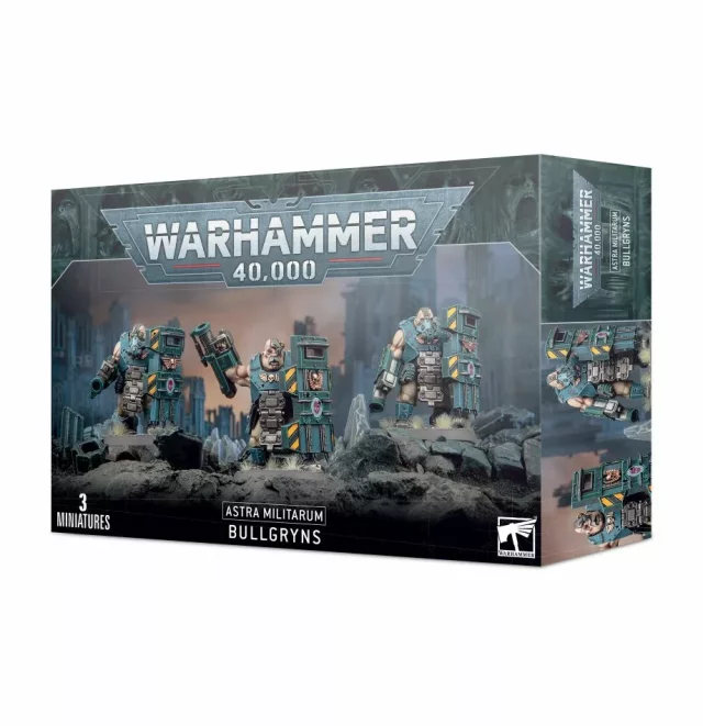 W40k: Astra Militarum - Bullgryns (3 Figuren) - Warhammer
