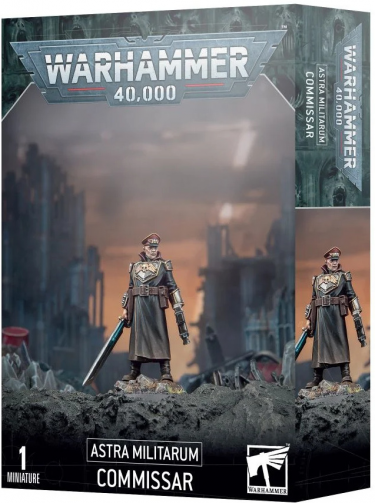 W40k: Astra Militarum - Commissar (1 Figur)