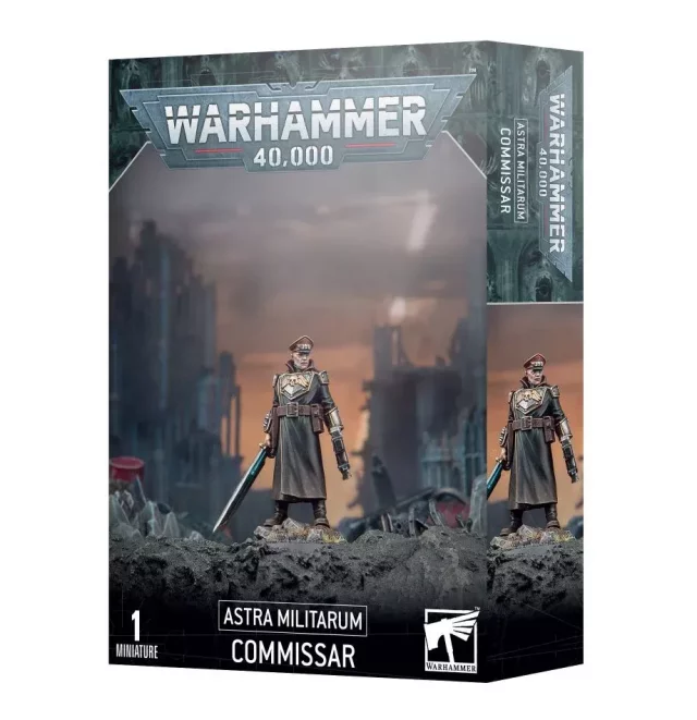 W40k: Astra Militarum - Commissar (1 Figur) - Warhammer