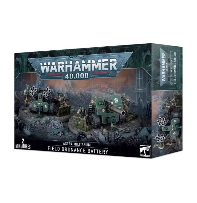 W40k: Astra Militarum - Field Ordnance Battery (2023) (2 Figuren) - Warhammer