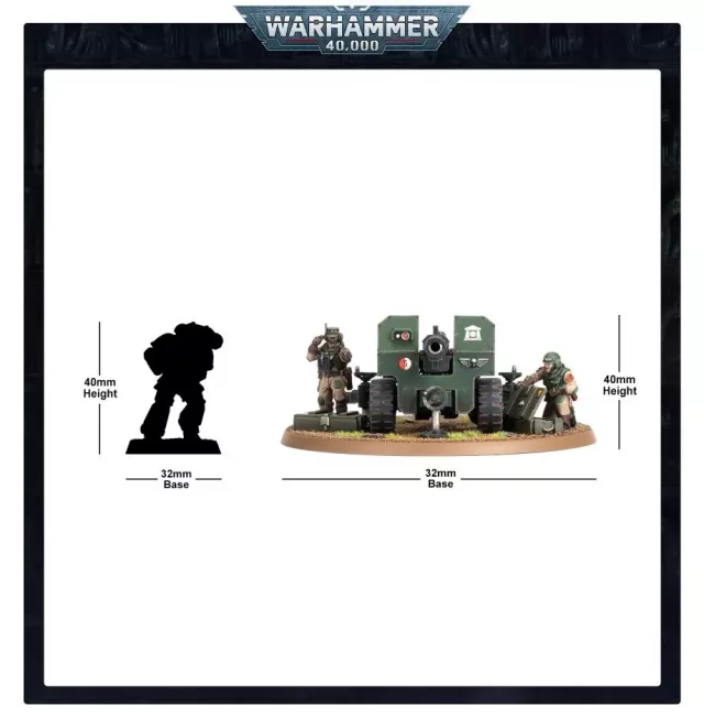 W40k: Astra Militarum - Field Ordnance Battery (2023) (2 Figuren) - Warhammer 40000