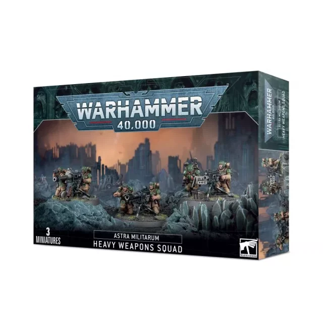 W40k: Astra Militarum - Heavy Weapons Squad (2023) (3 Figuren) - Warhammer