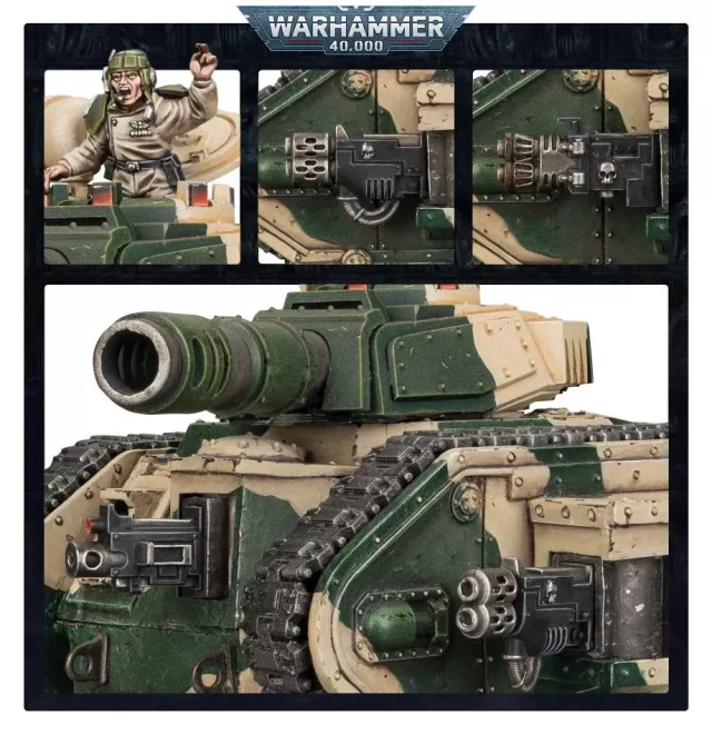 W40k: Astra Militarum - Leman Russ Battle Tank (1 Figur) - Brettspiel