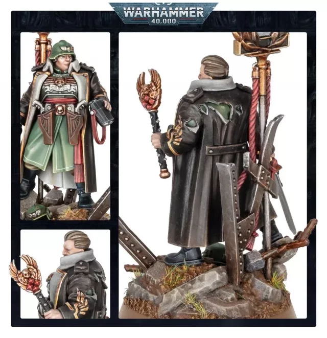 W40k: Astra Militarum - Lord Castellan Ursula Creed (1 Figur) - Brettspiel