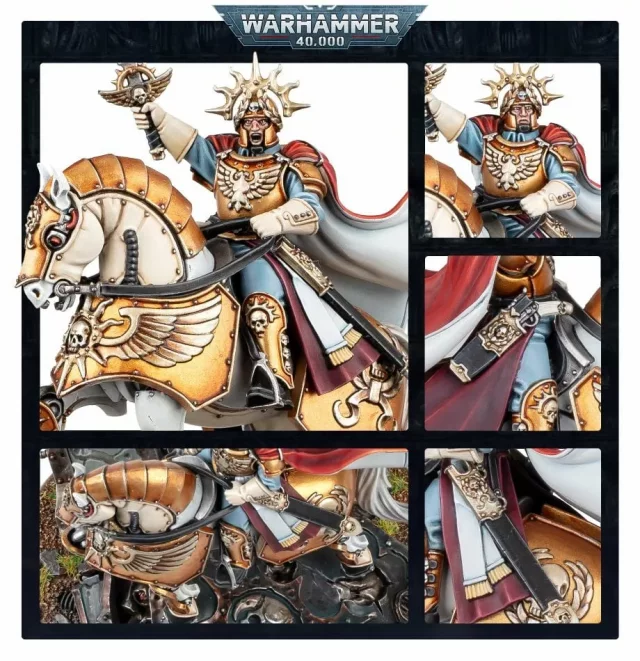 W40k: Astra Militarum - Lord Solar Leontus (1 Figur) - Brettspiel