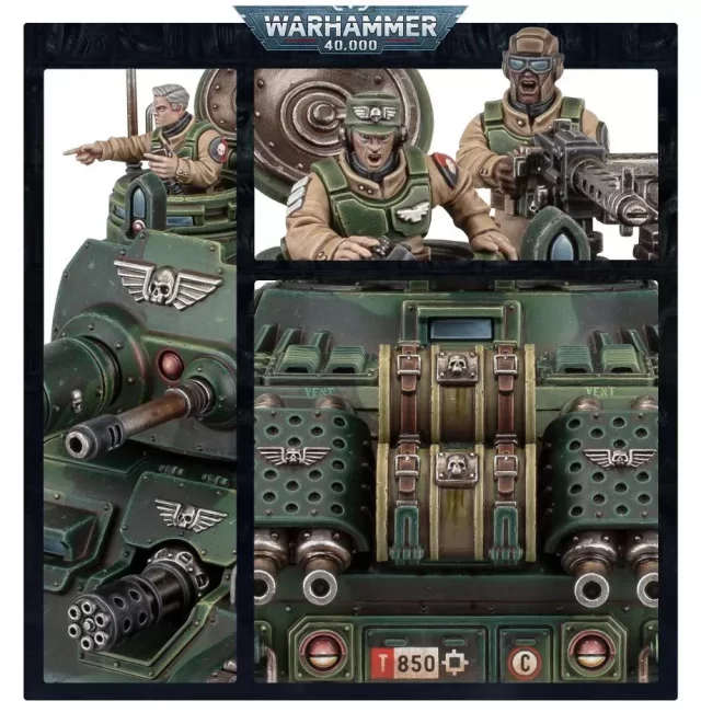 W40k: Astra Militarum - Rogal Dorn Battle Tank (1 Figur) - Brettspiel