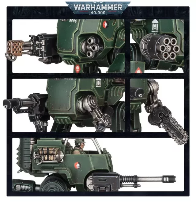 W40k: Astra Militarum - Sentinel (1 Figur) - Brettspiel
