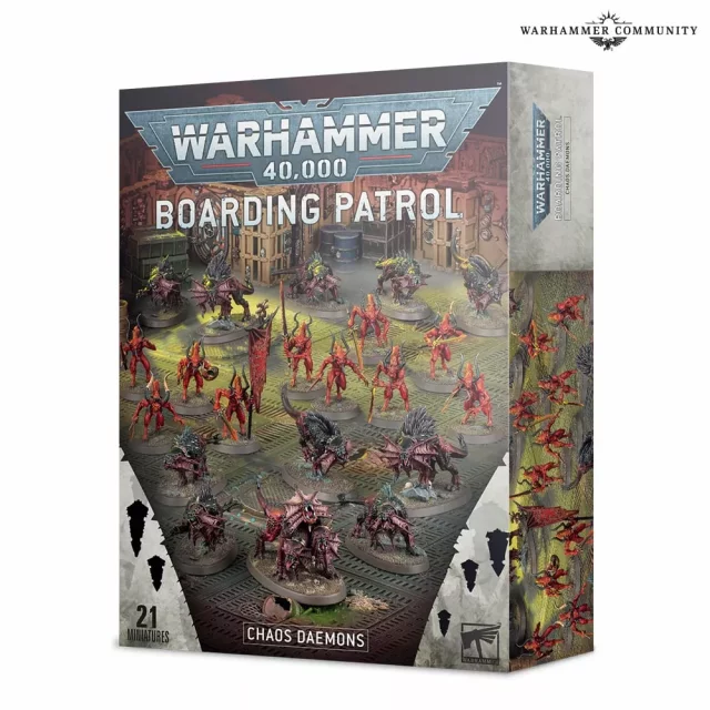 W40k: Boarding Patrol - Chaos Daemons (21 Figuren) - Warhammer
