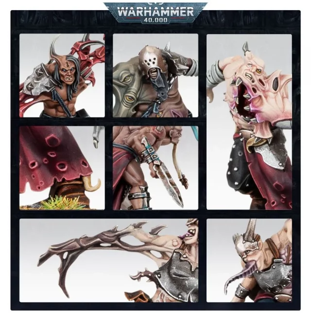 W40k: Chaos Space Marines Accursed Cultists (8 Figuren) - Brettspiel