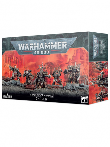 W40k: Chaos Space Marines Chosen (5 Figuren)