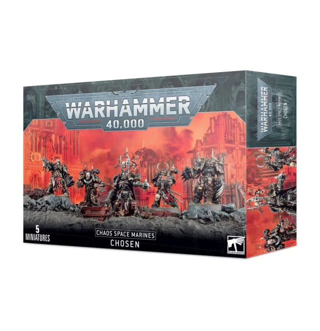 W40k: Chaos Space Marines Chosen (5 Figuren) - Warhammer