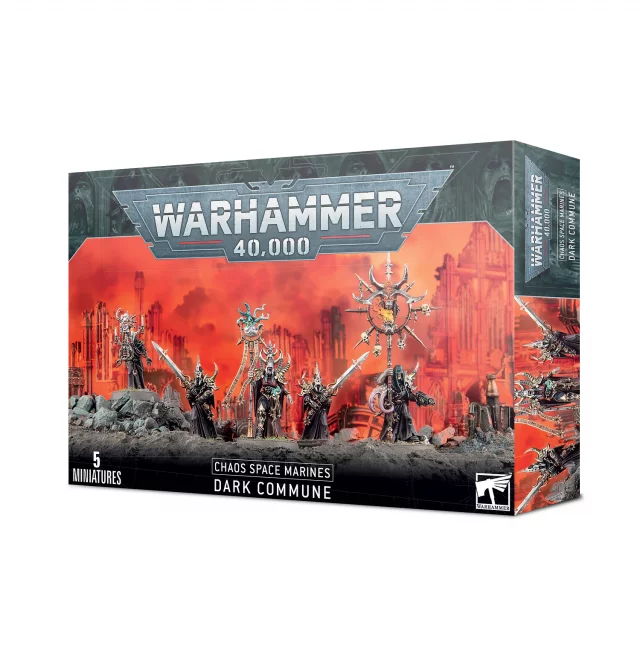 W40k: Chaos Space Marines Dark Commune (5 Figuren) - Warhammer