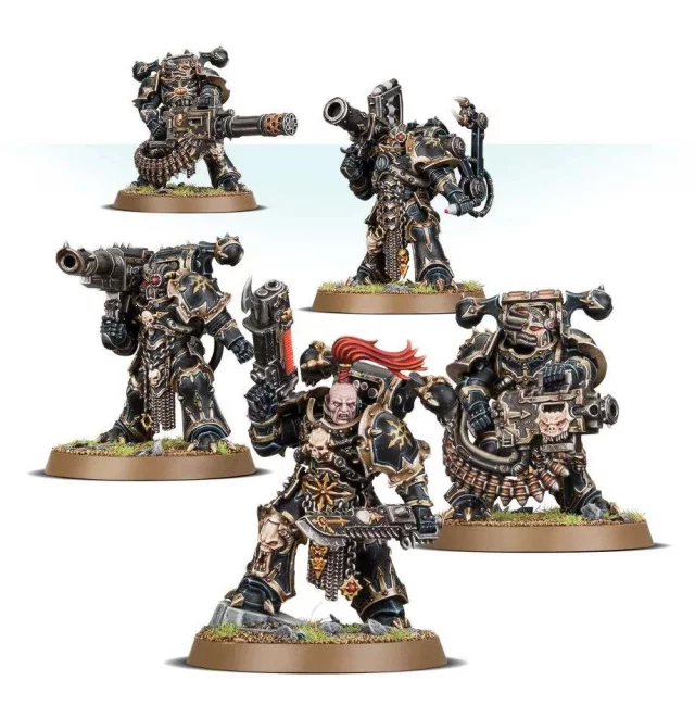 W40k: Chaos Space Marines - Havocs (5 Figuren) - Warhammer