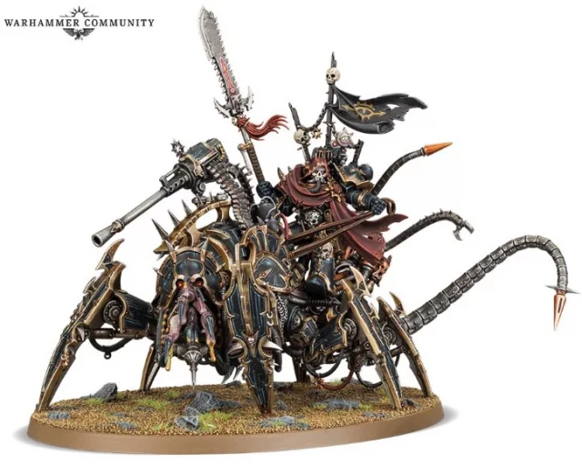 W40k: Chaos Space Marines - Lord Discordant on Helstalker - Warhammer
